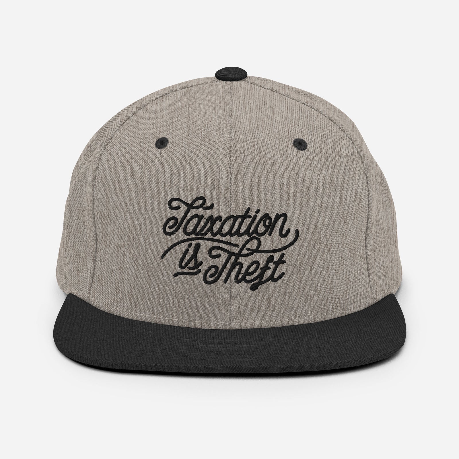 Taxation Is Theft Wool Blend Snapback