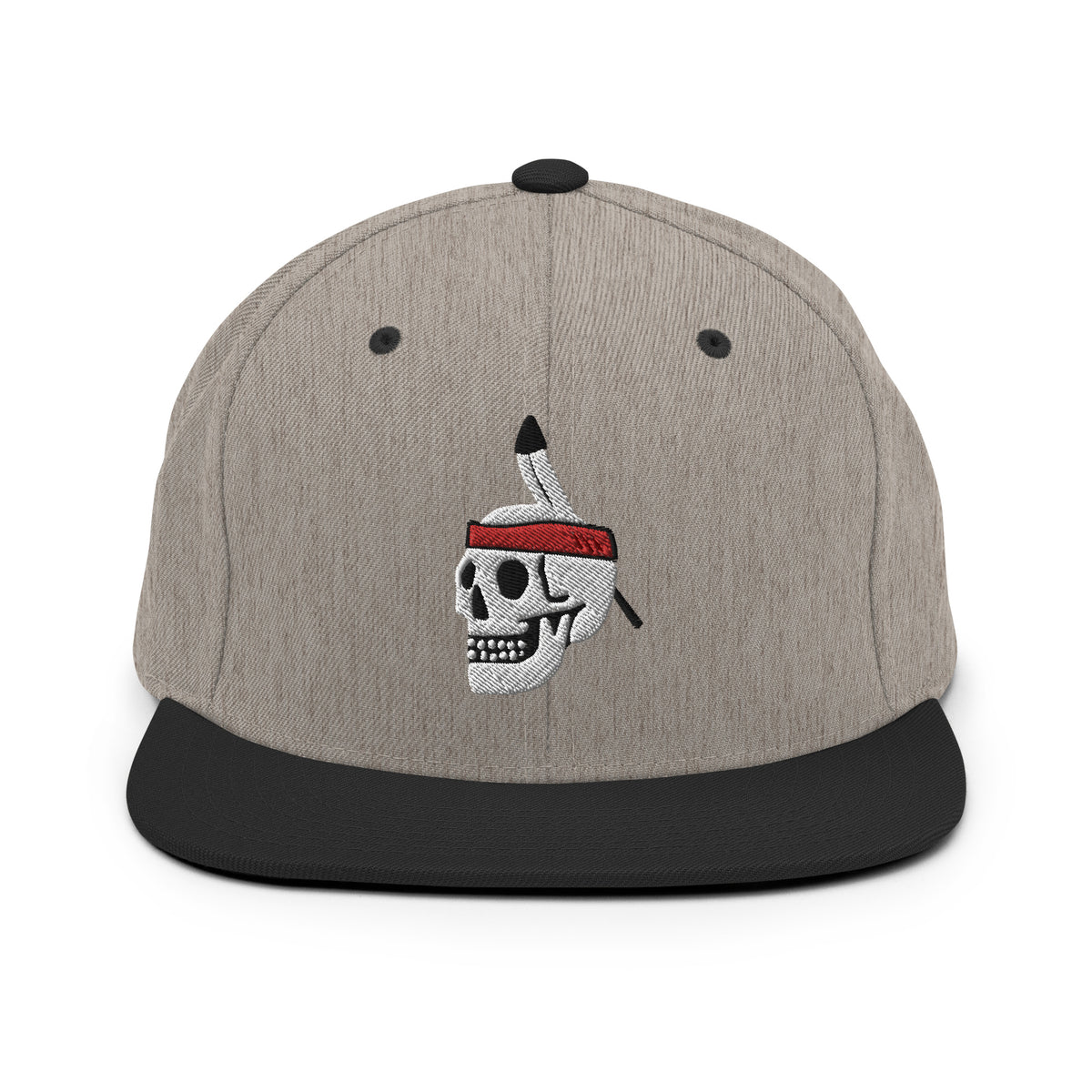 Brave Death Snapback Hat