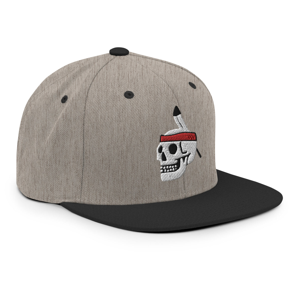 Brave Death Snapback Hat