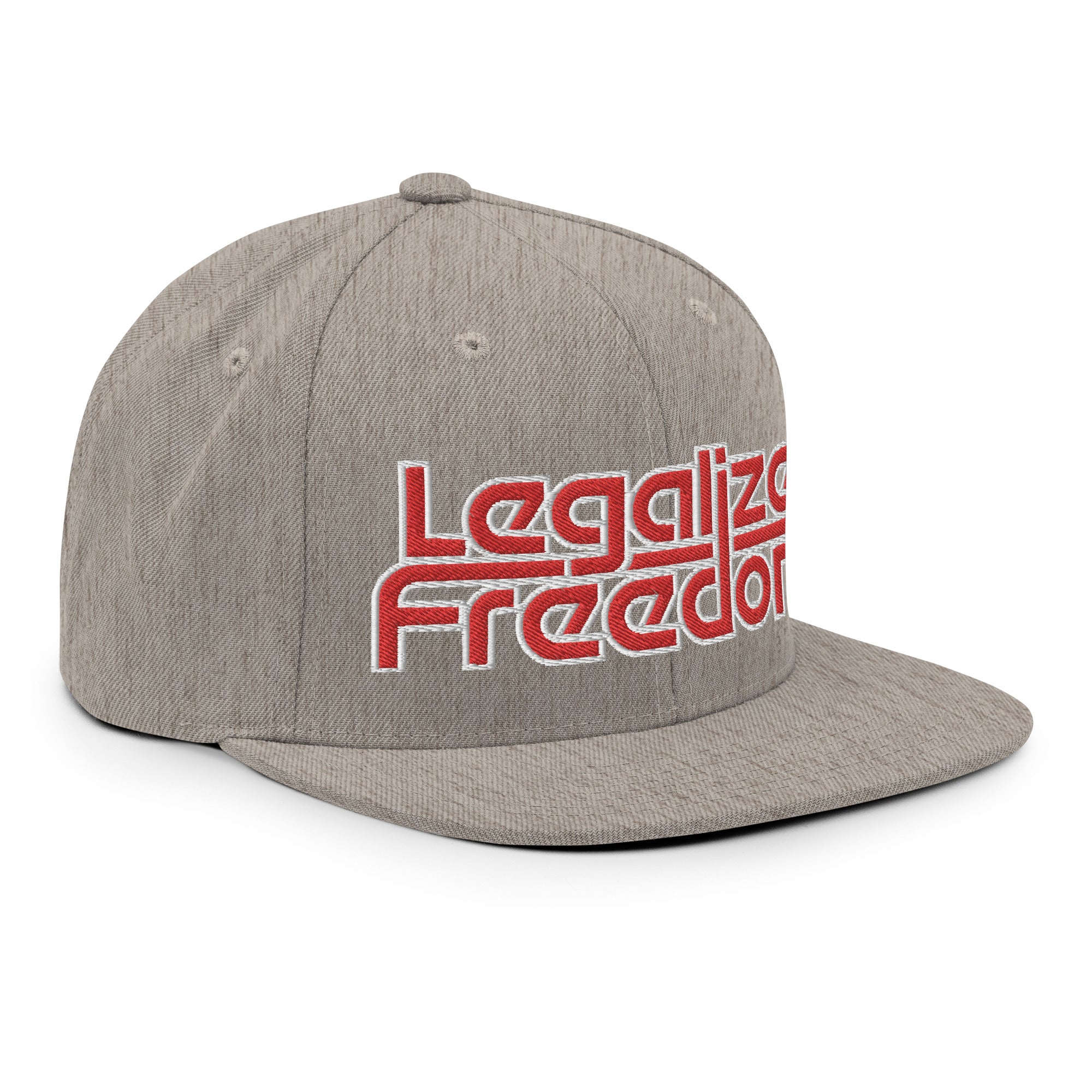 Legalize Freedom Snapback Hat