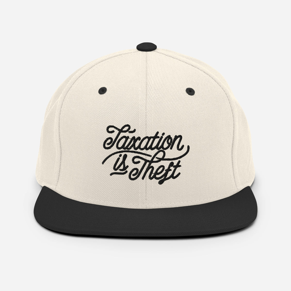 Taxation Is Theft Wool Blend Snapback