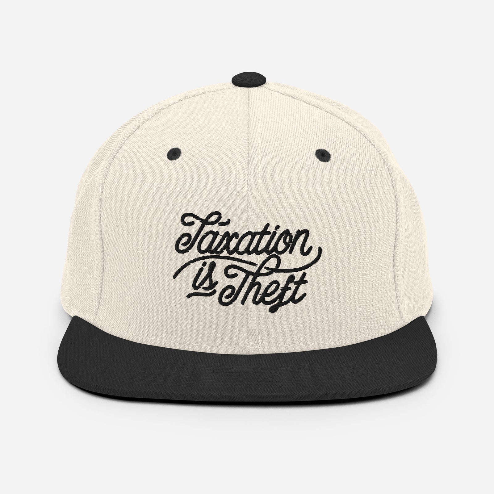 Taxation Is Theft Wool Blend Snapback
