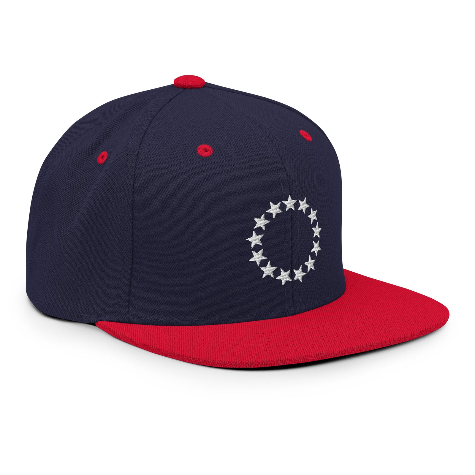 Betsy Ross 13 Stars Colonial Snapback Hat