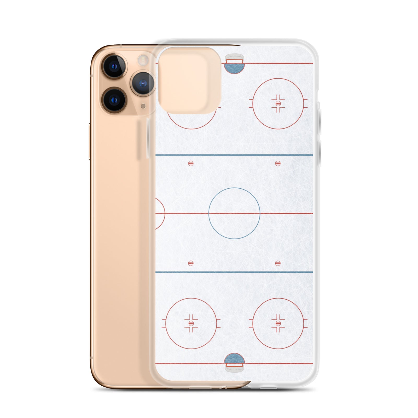 Hockey Rink Clear Case for iPhone®