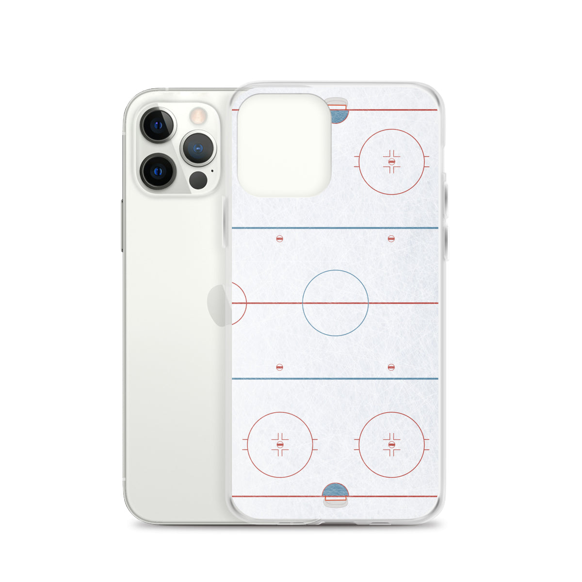Hockey Rink Clear Case for iPhone®