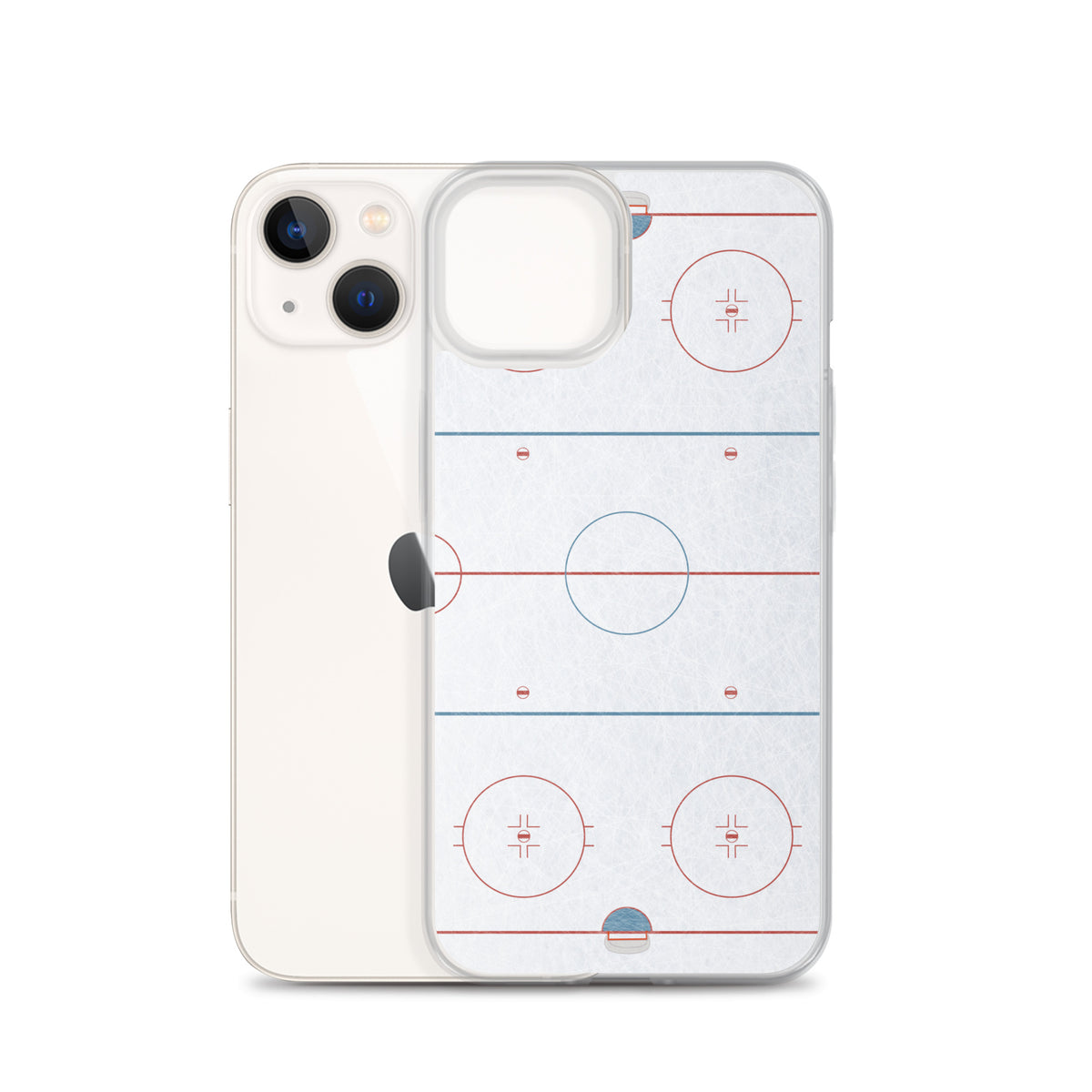 Hockey Rink Clear Case for iPhone®
