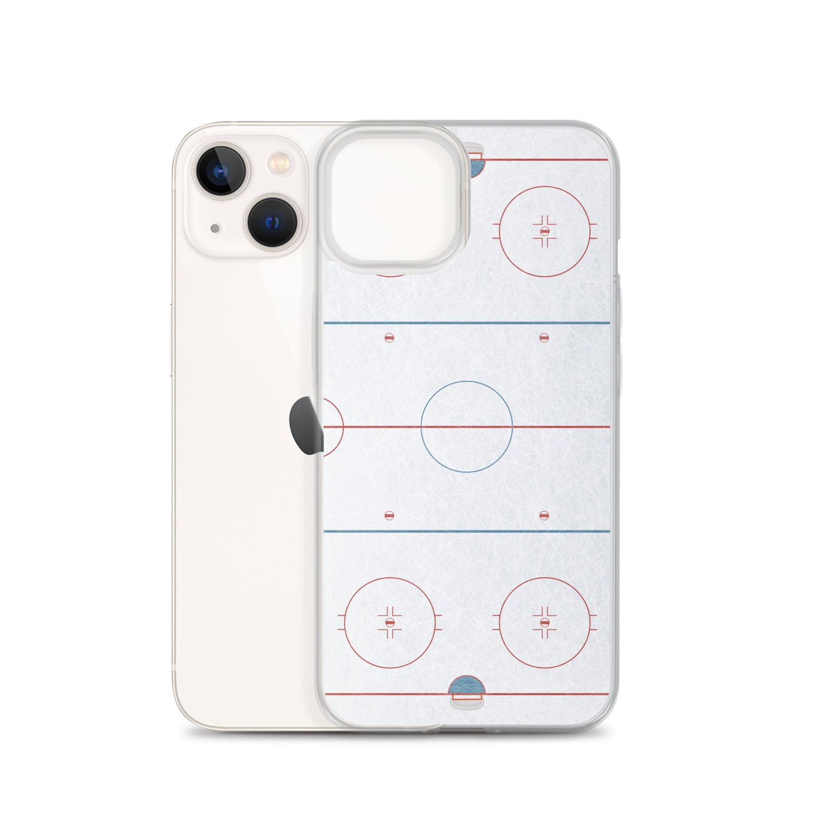 Hockey Rink Clear Case for iPhone®