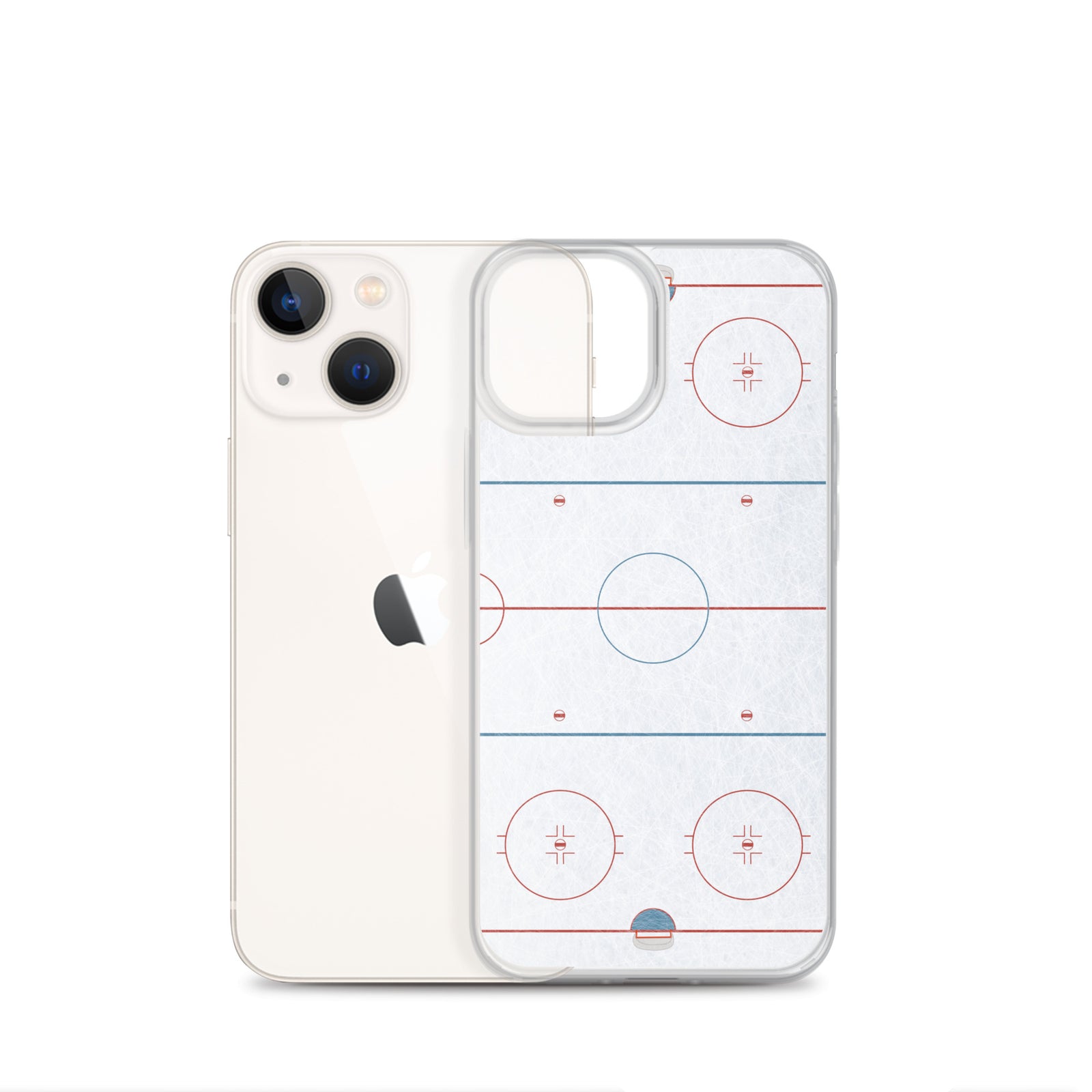 Hockey Rink Clear Case for iPhone®