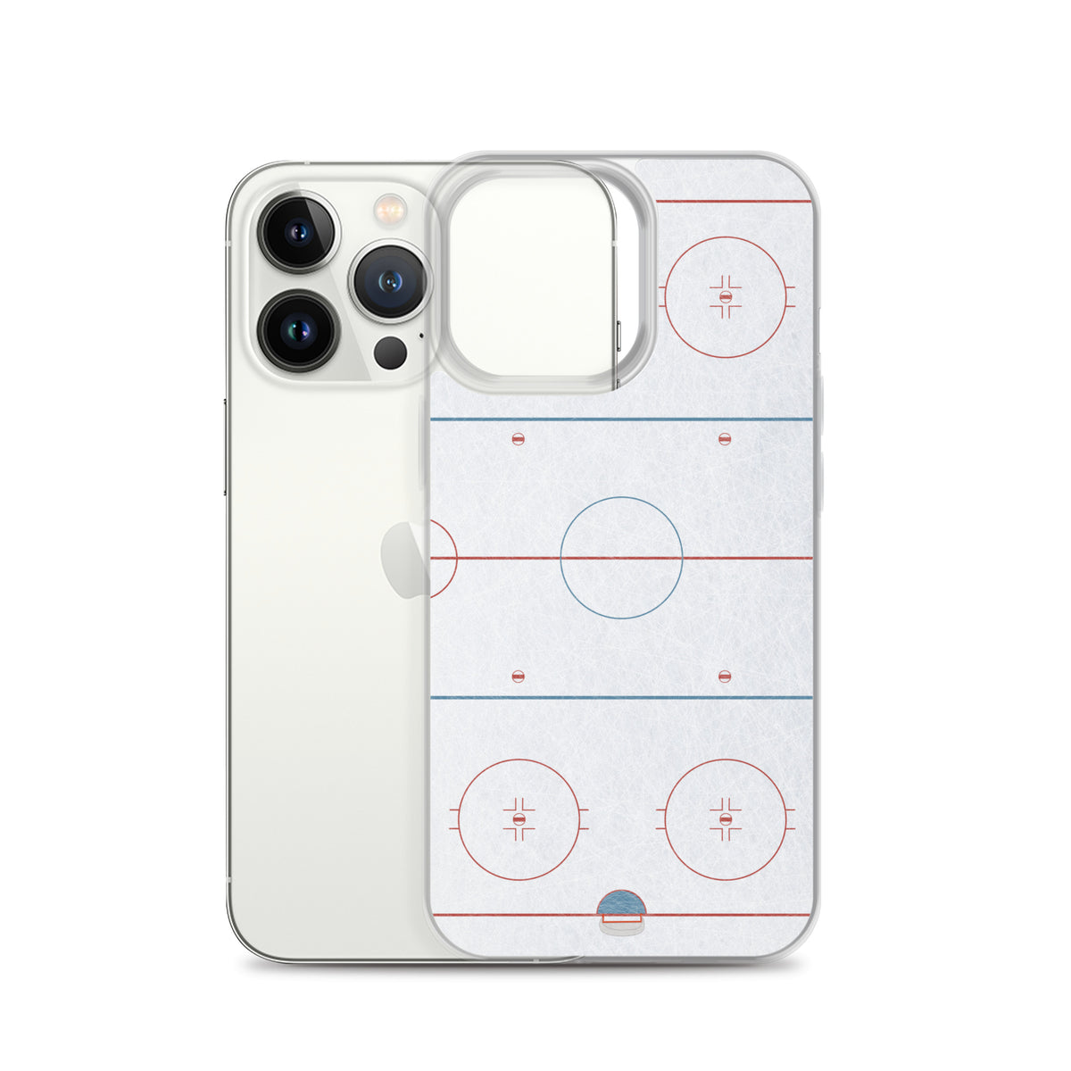 Hockey Rink Clear Case for iPhone®