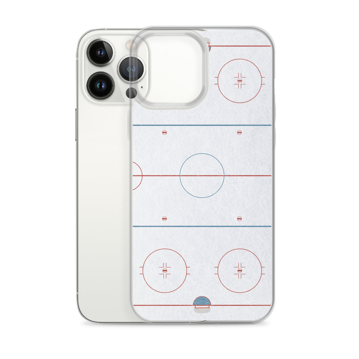 Hockey Rink Clear Case for iPhone®