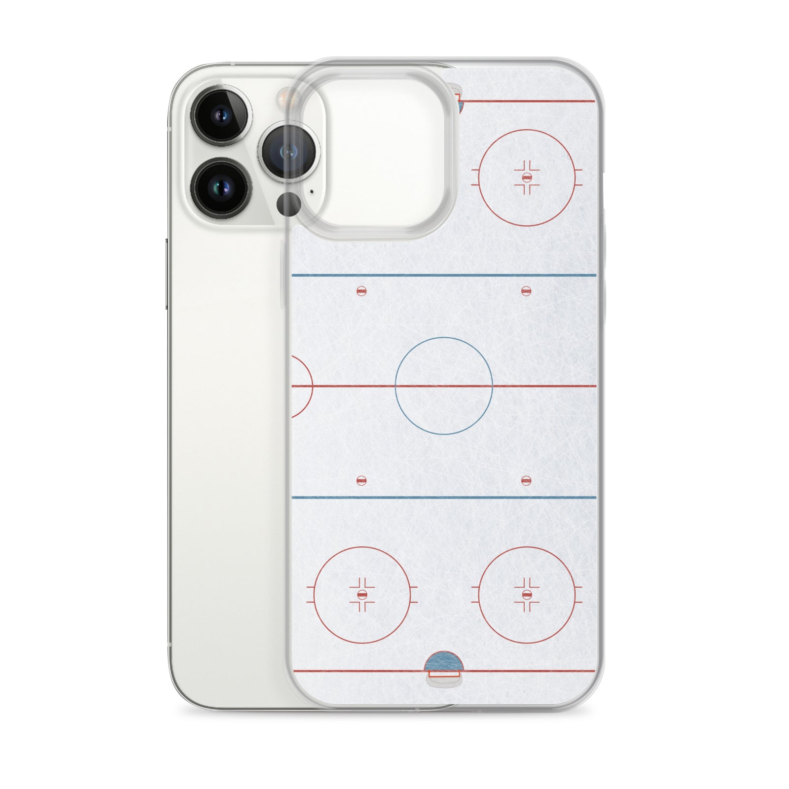 Hockey Rink Clear Case for iPhone®