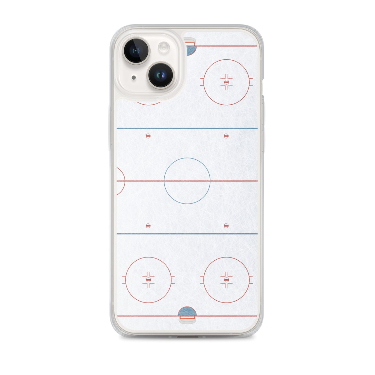 Hockey Rink Clear Case for iPhone®