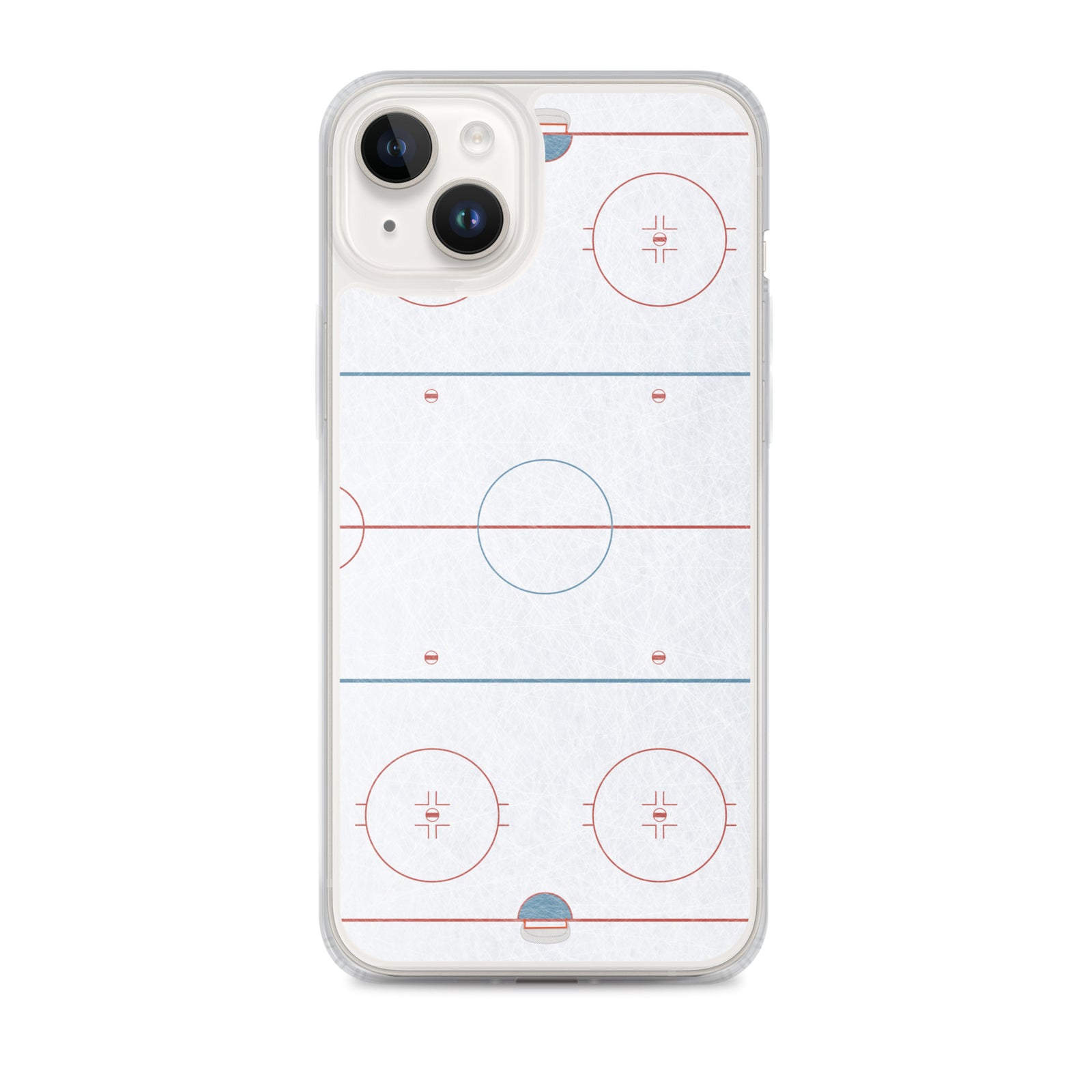 Hockey Rink Clear Case for iPhone®