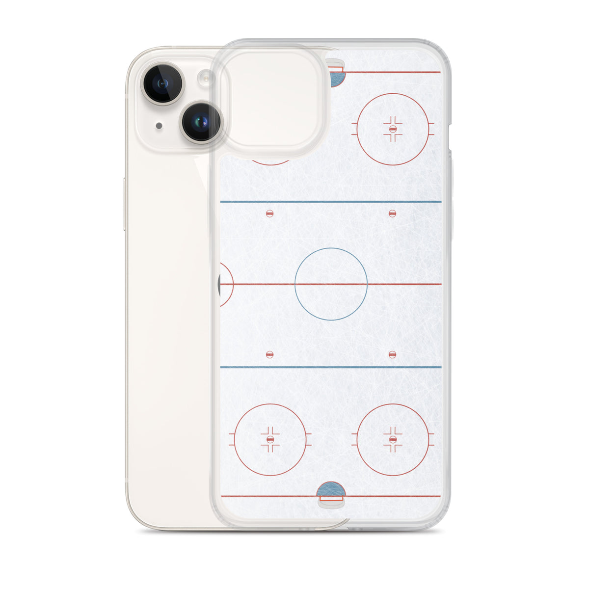 Hockey Rink Clear Case for iPhone®
