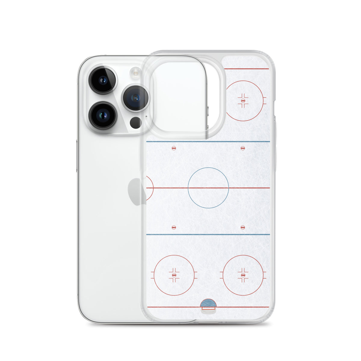 Hockey Rink Clear Case for iPhone®
