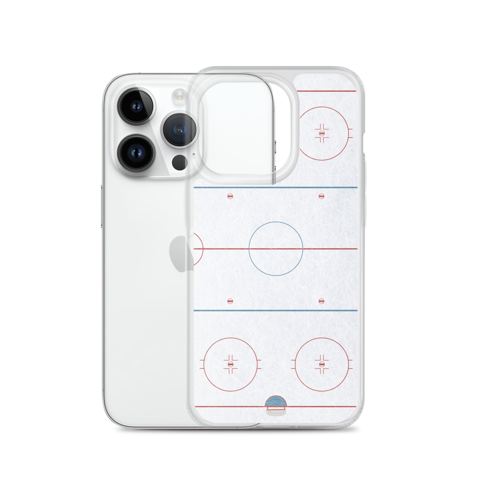 Hockey Rink Clear Case for iPhone®