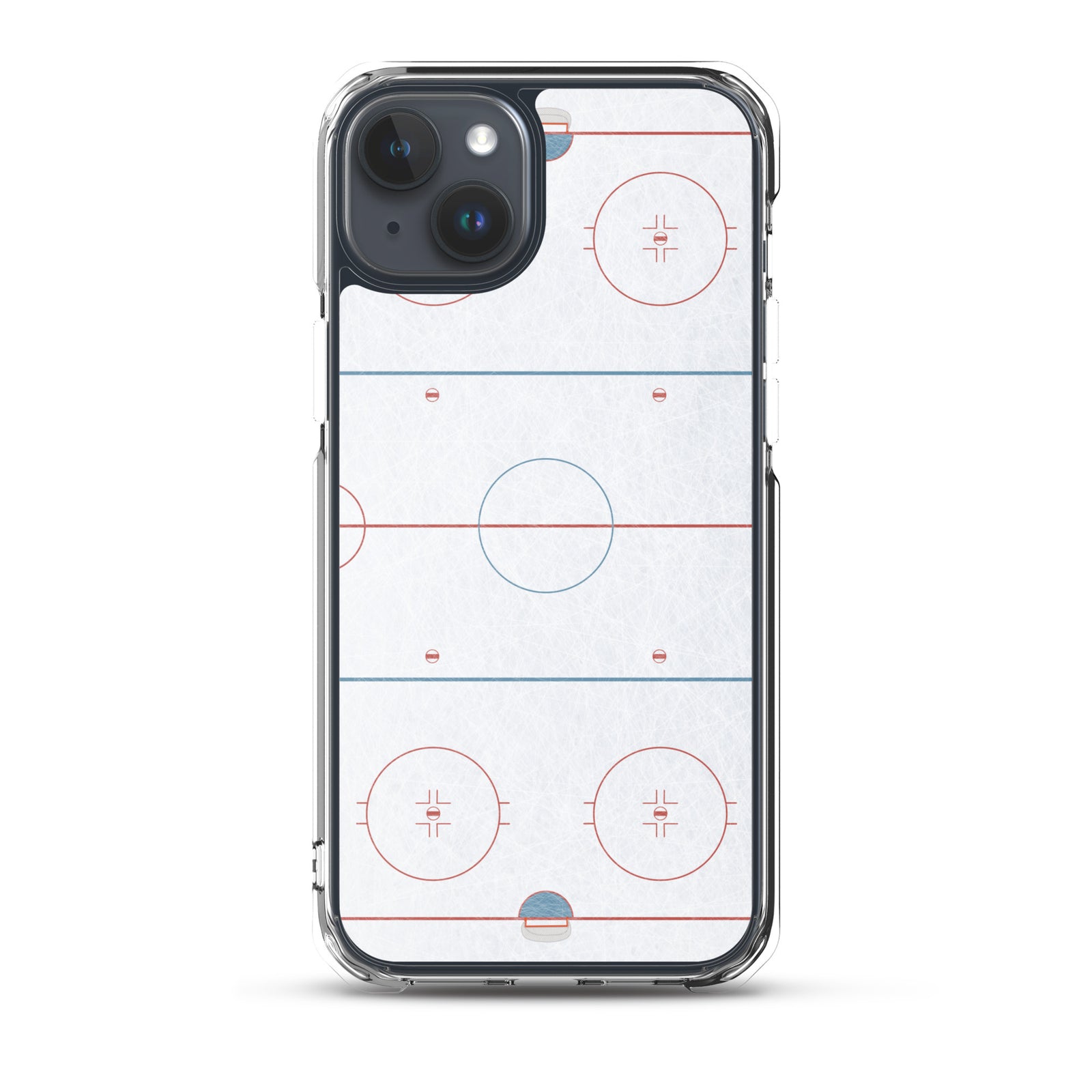 Hockey Rink Clear Case for iPhone®
