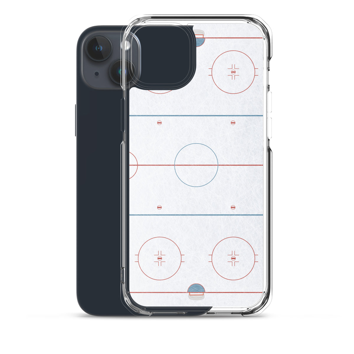 Hockey Rink Clear Case for iPhone®