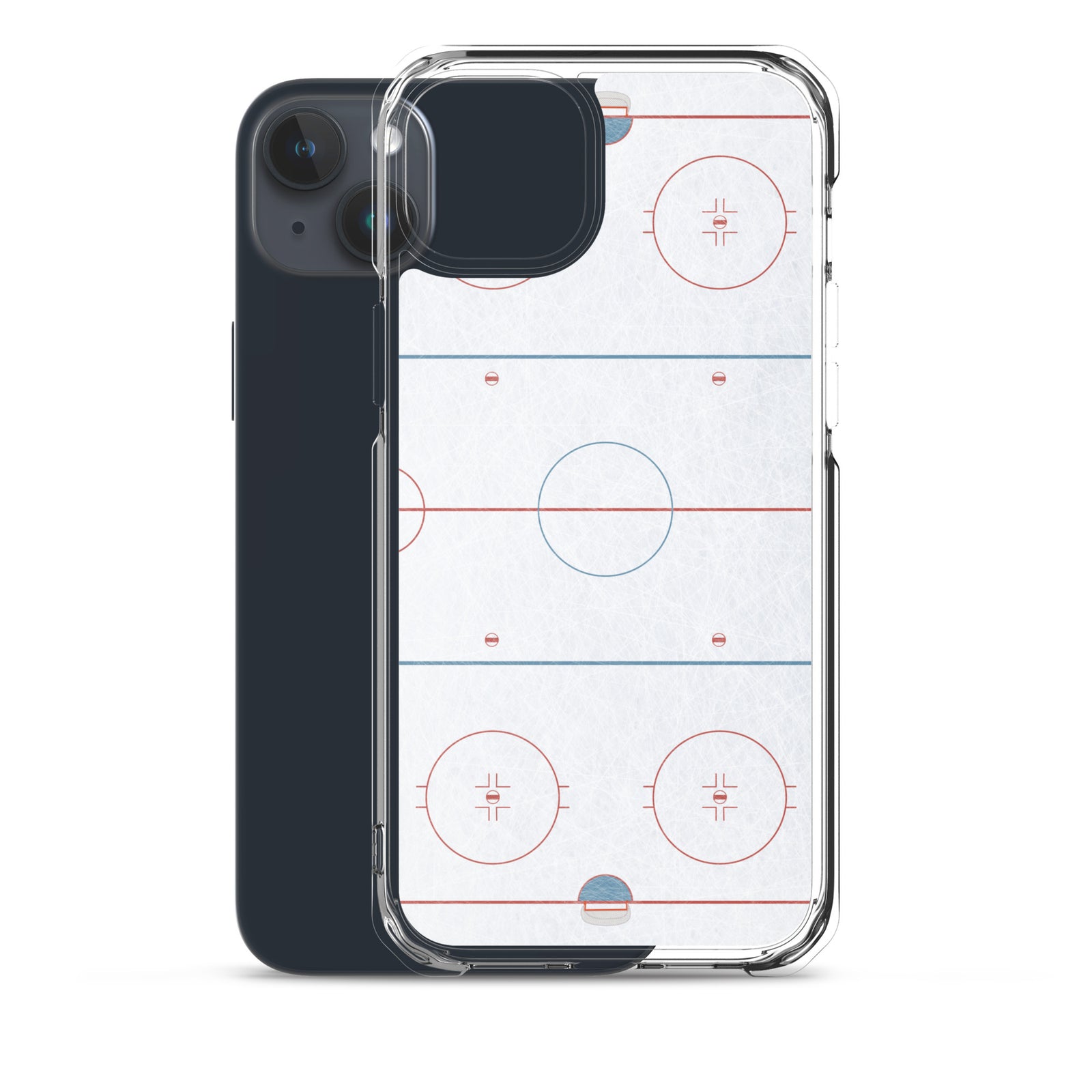 Hockey Rink Clear Case for iPhone®
