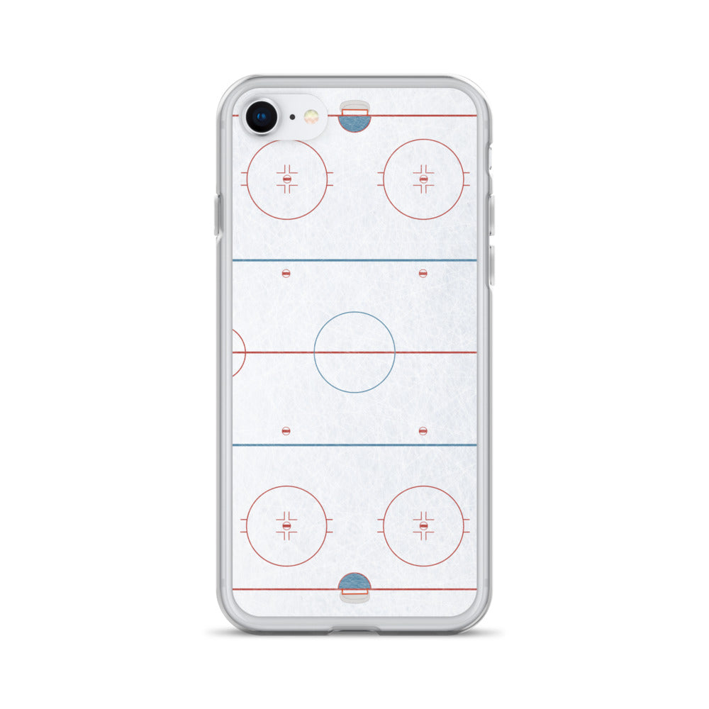 Hockey Rink Clear Case for iPhone®