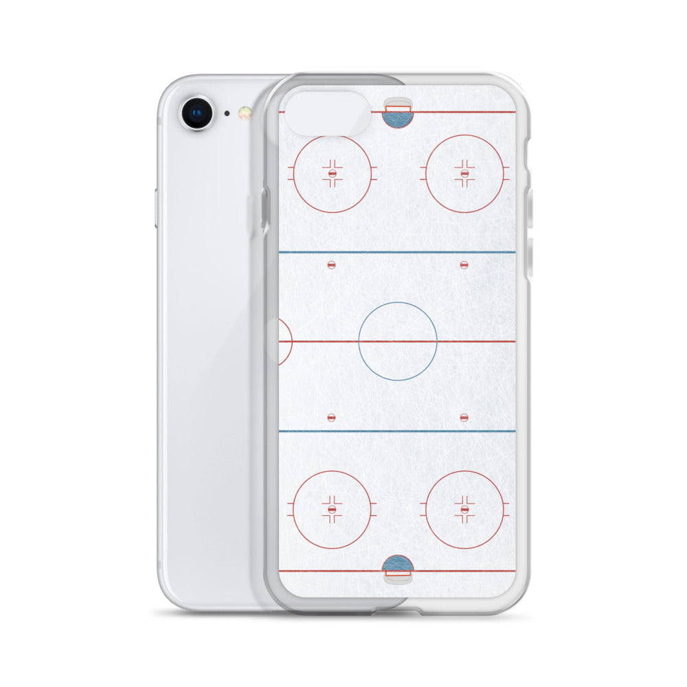 Hockey Rink Clear Case for iPhone®