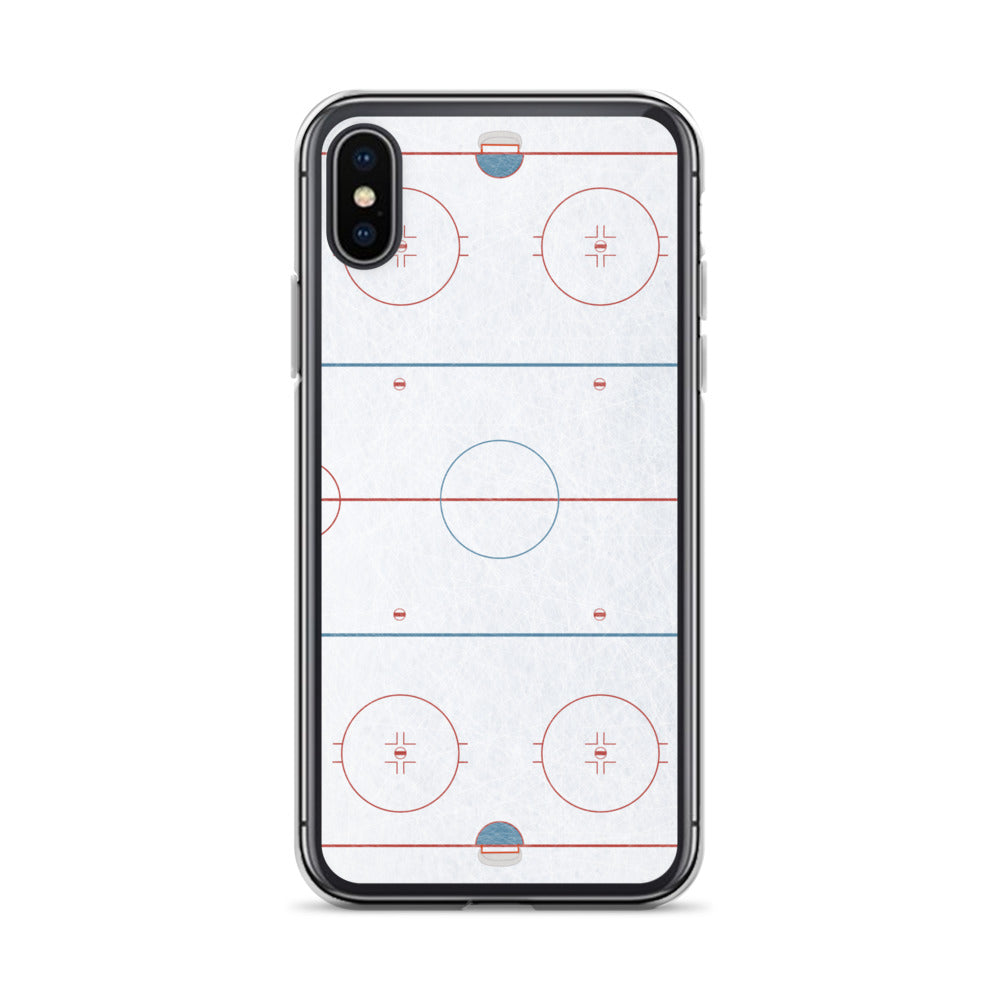 Hockey Rink Clear Case for iPhone®