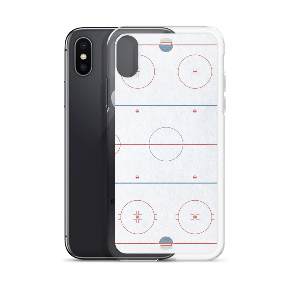 Hockey Rink Clear Case for iPhone®