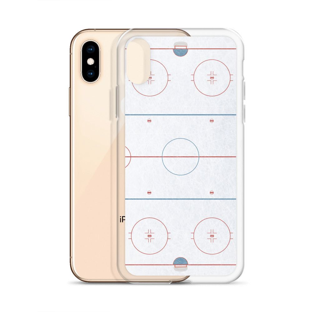 Hockey Rink Clear Case for iPhone®