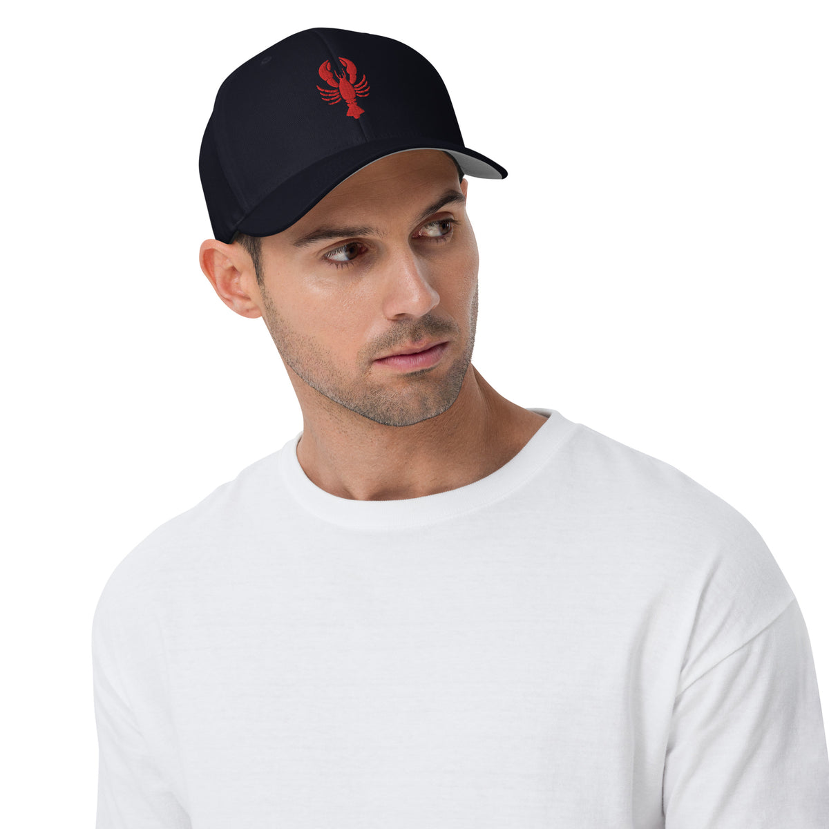 Lobster Bucko Flexfit Fitted Hat