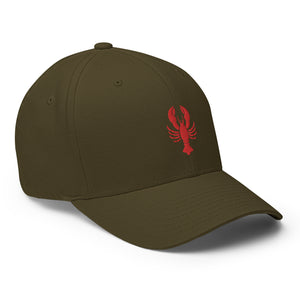Lobster Bucko Flexfit Fitted Hat