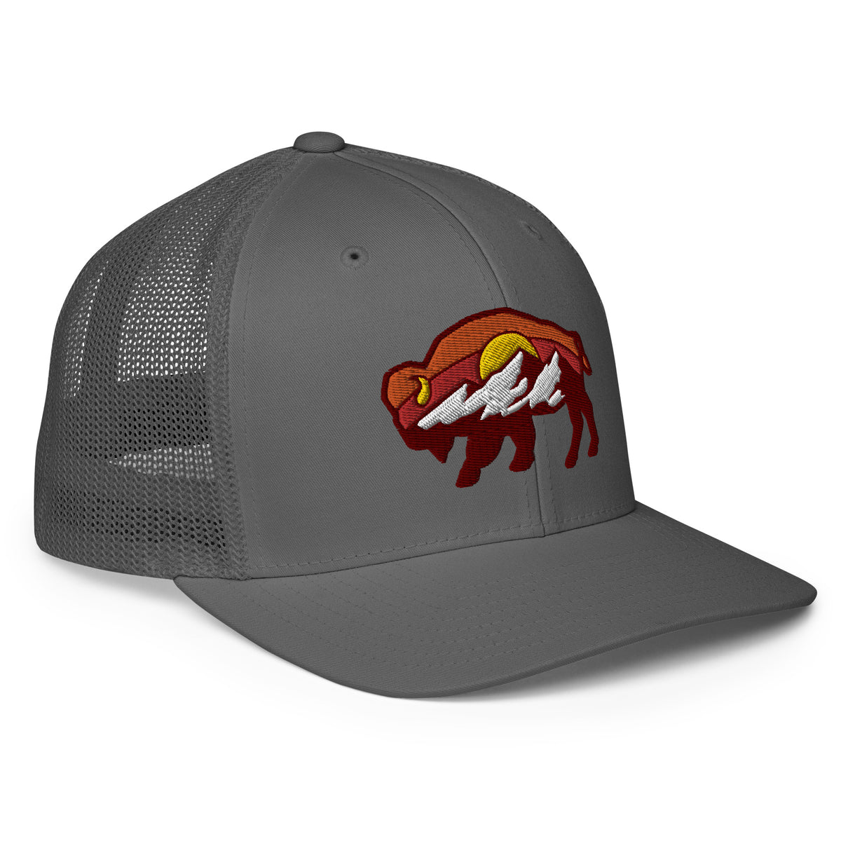 Liberty Bison Flexfit Trucker Hat