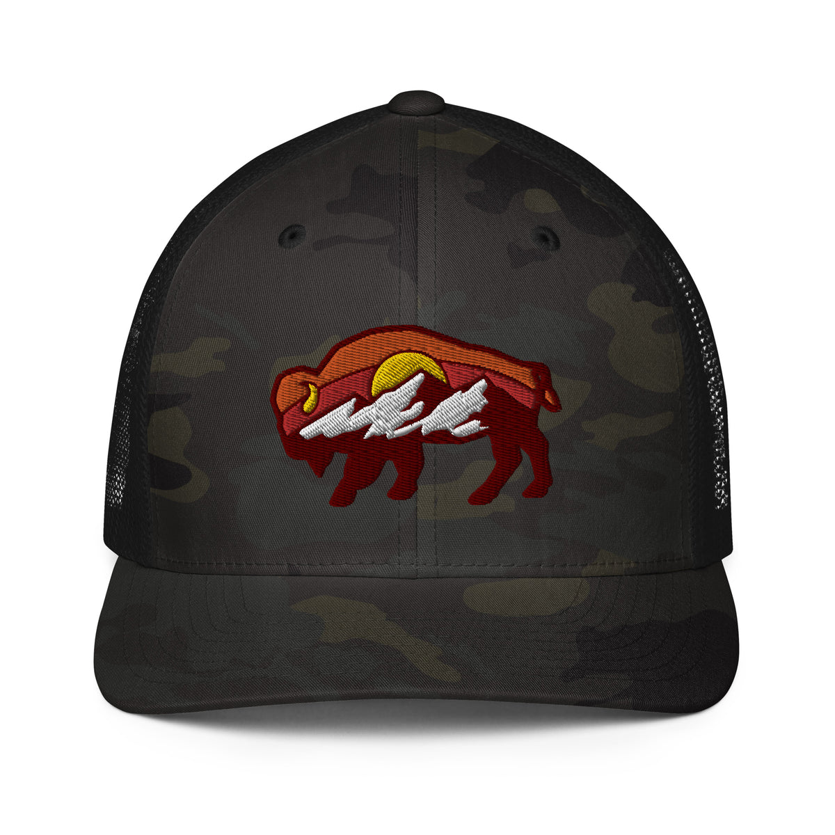 Liberty Bison Flexfit Trucker Hat