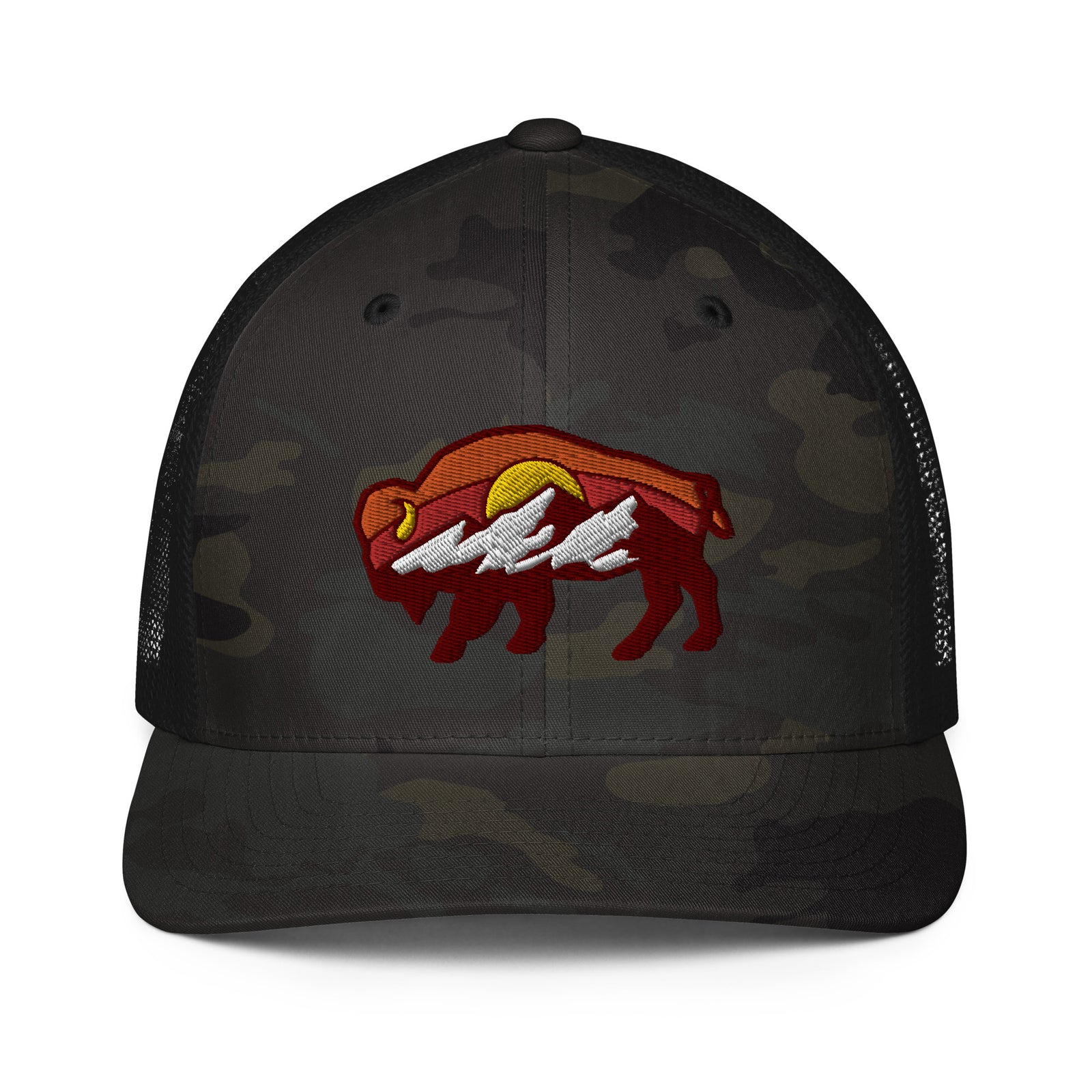 Liberty Bison Flexfit Trucker Hat