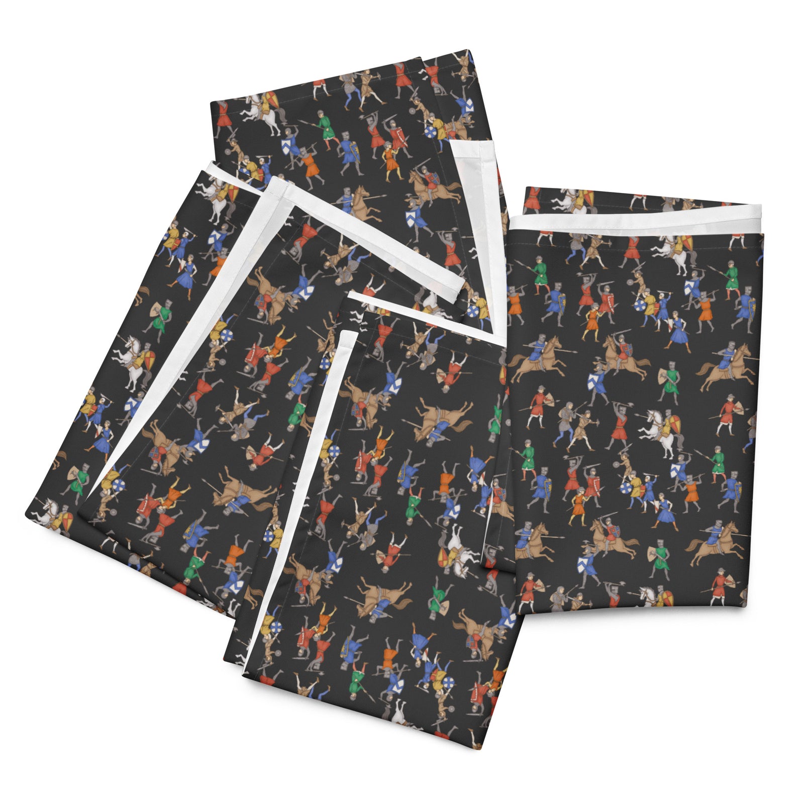 Medieval Battle Cloth Napkin Set
