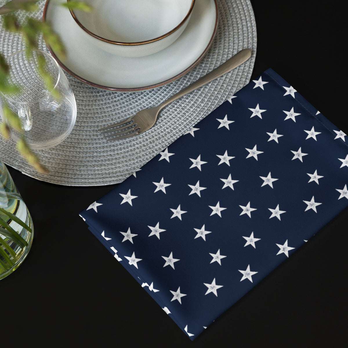 Colonial Stars Cloth napkin set