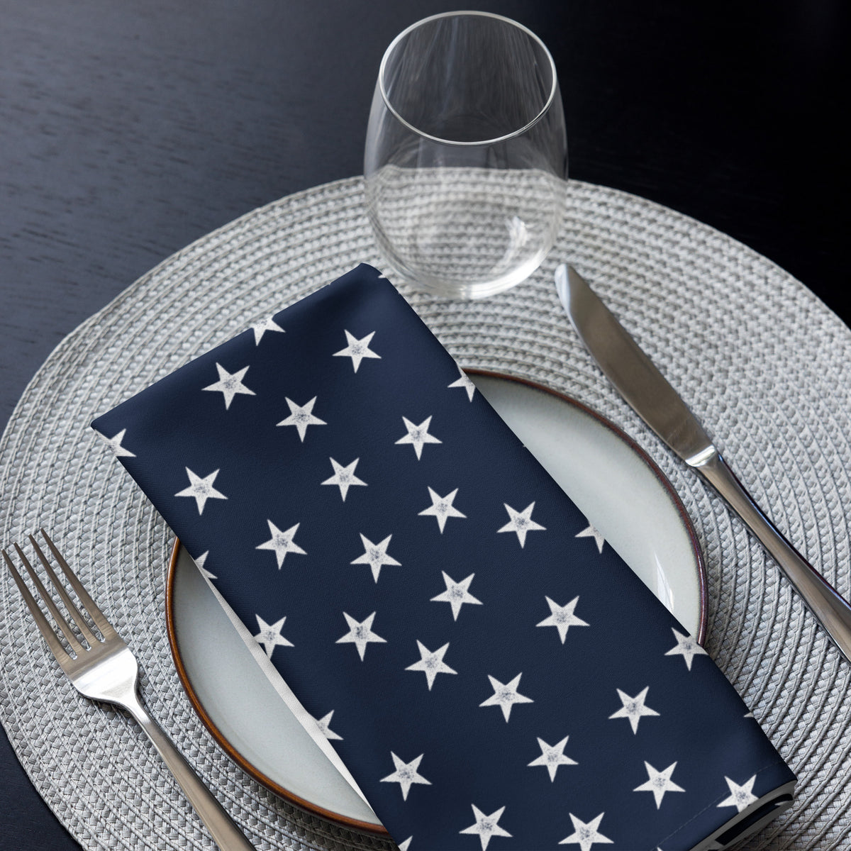 Colonial Stars Cloth napkin set