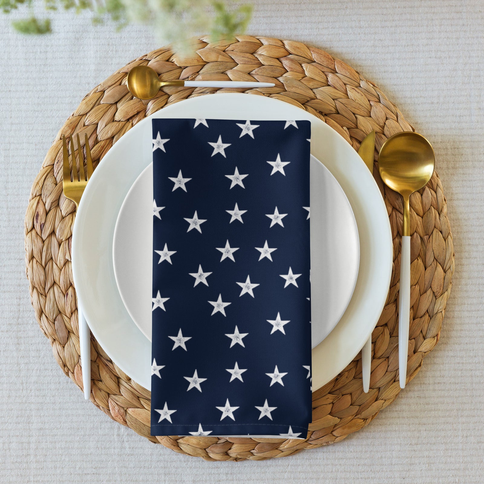 Colonial Stars Cloth napkin set