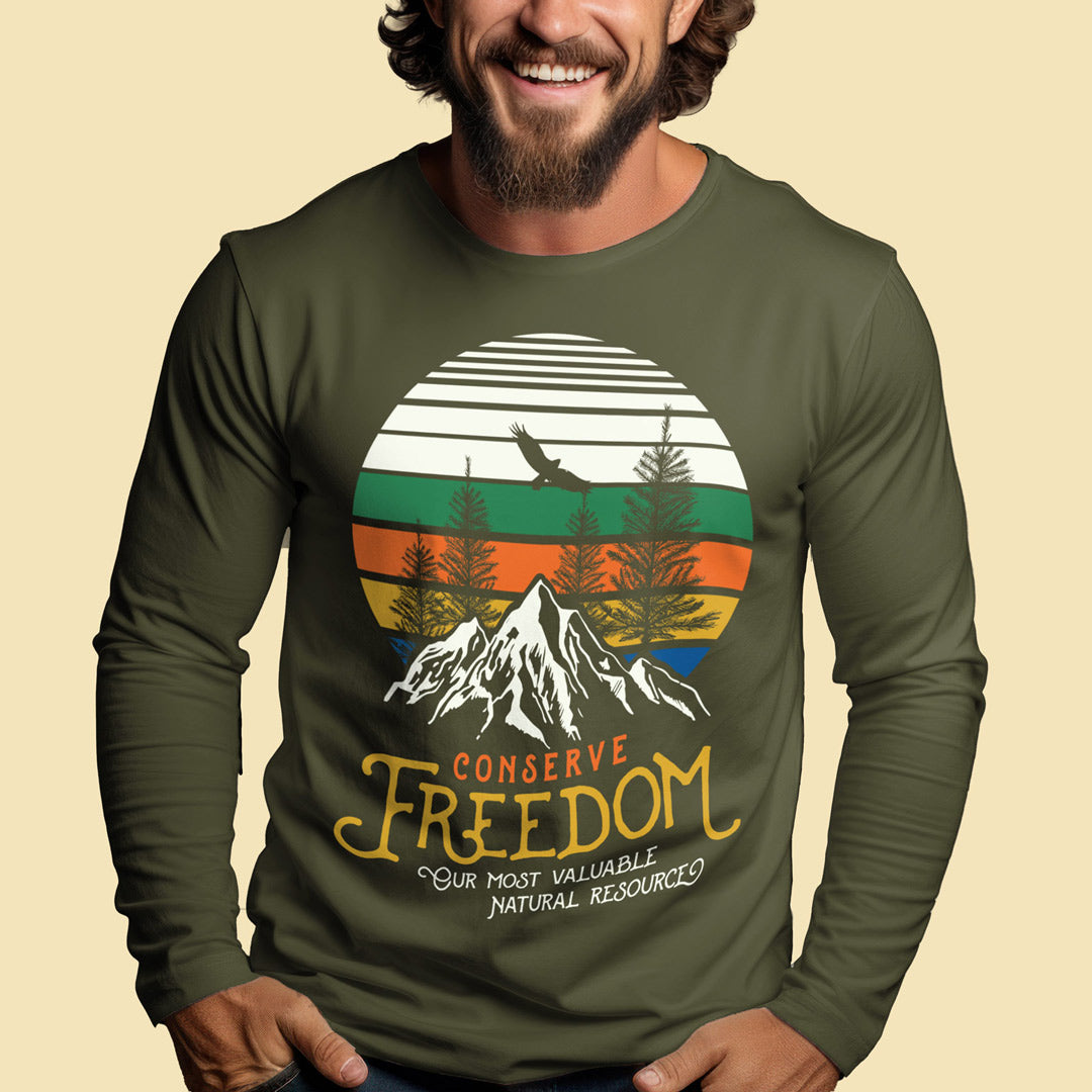Conserve Freedom Long Sleeve Tee