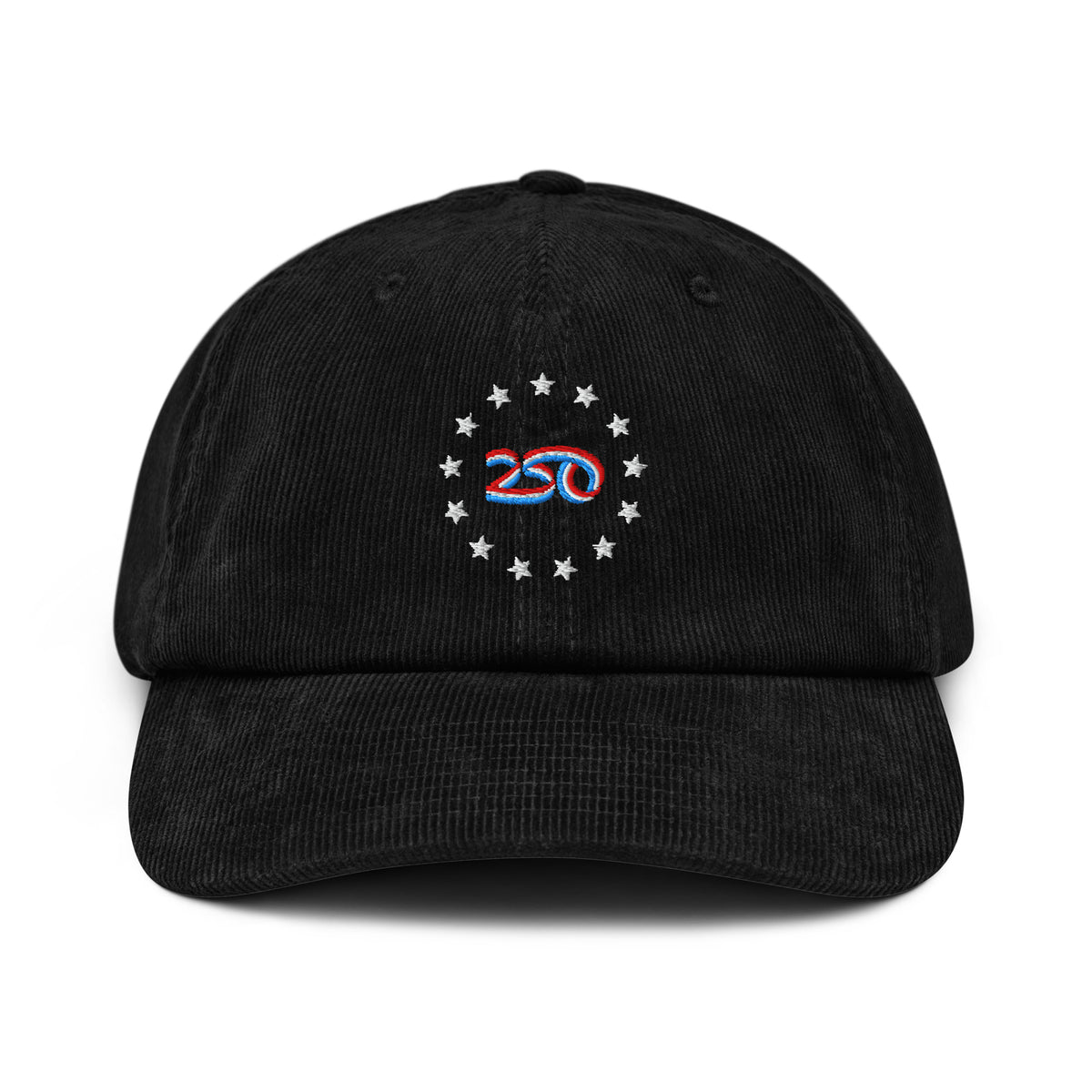 Soft unstructured America 250 Betsy Ross Corduroy Hat product view