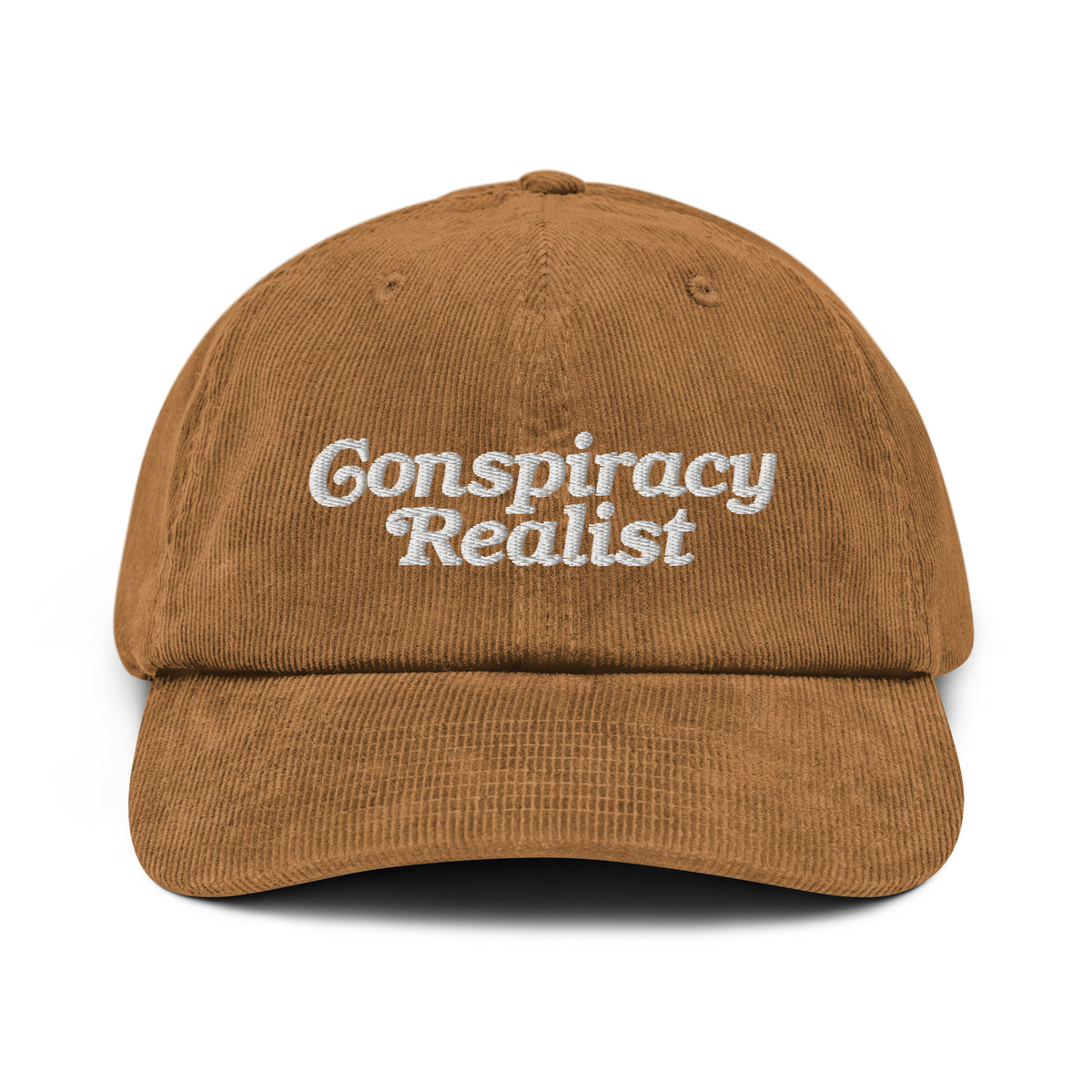 Conspiracy Realist Corduroy Cap