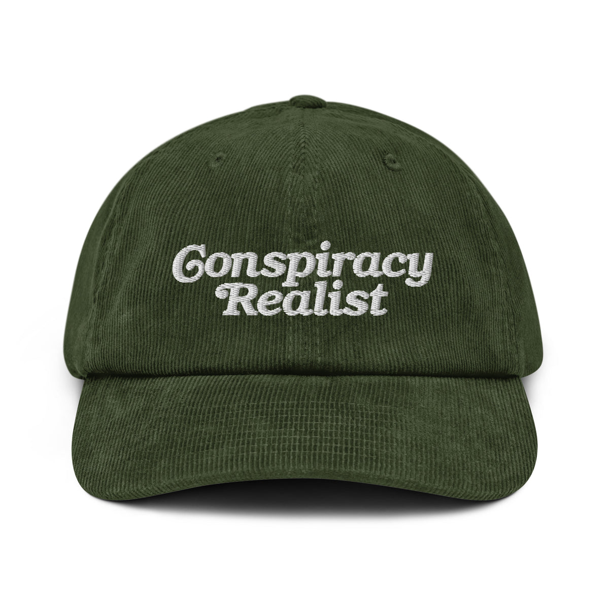 Conspiracy Realist Corduroy Cap