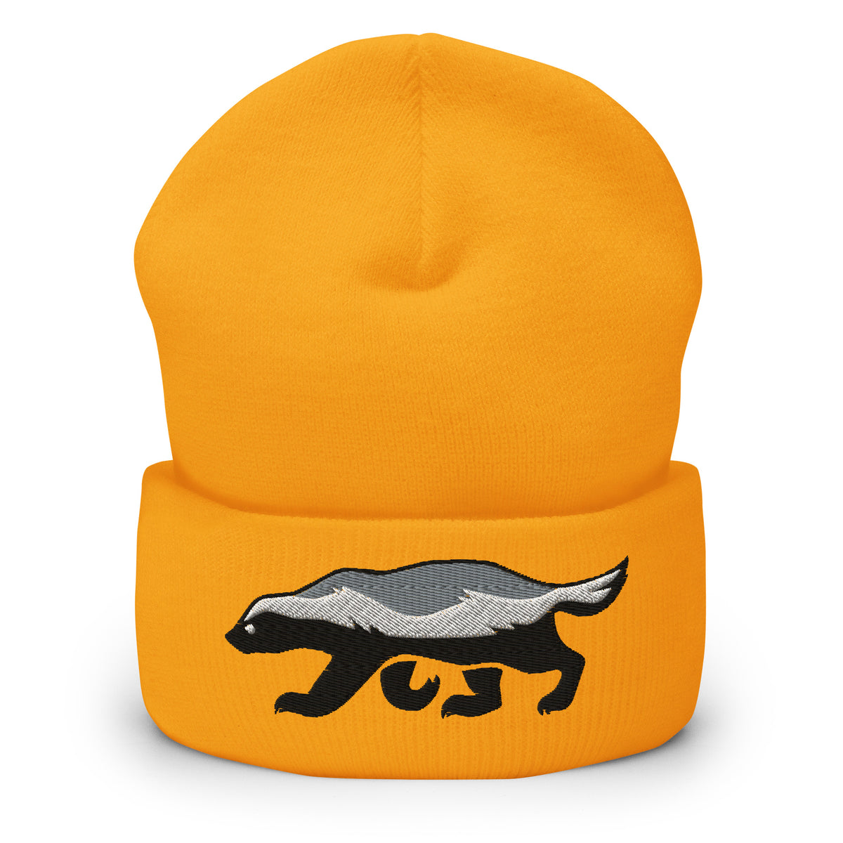 Honey Badger Cuffed Beanie