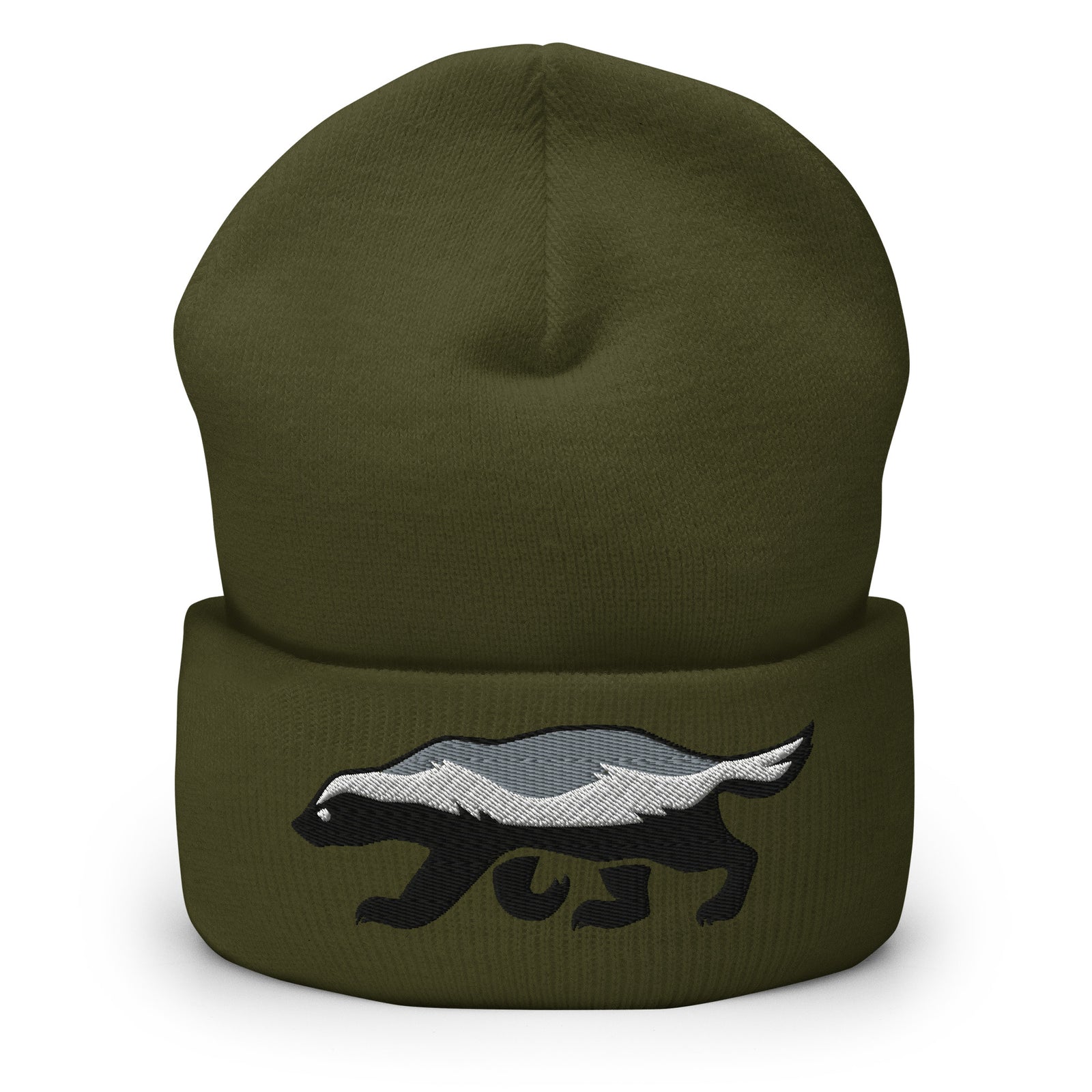 Honey Badger Cuffed Beanie