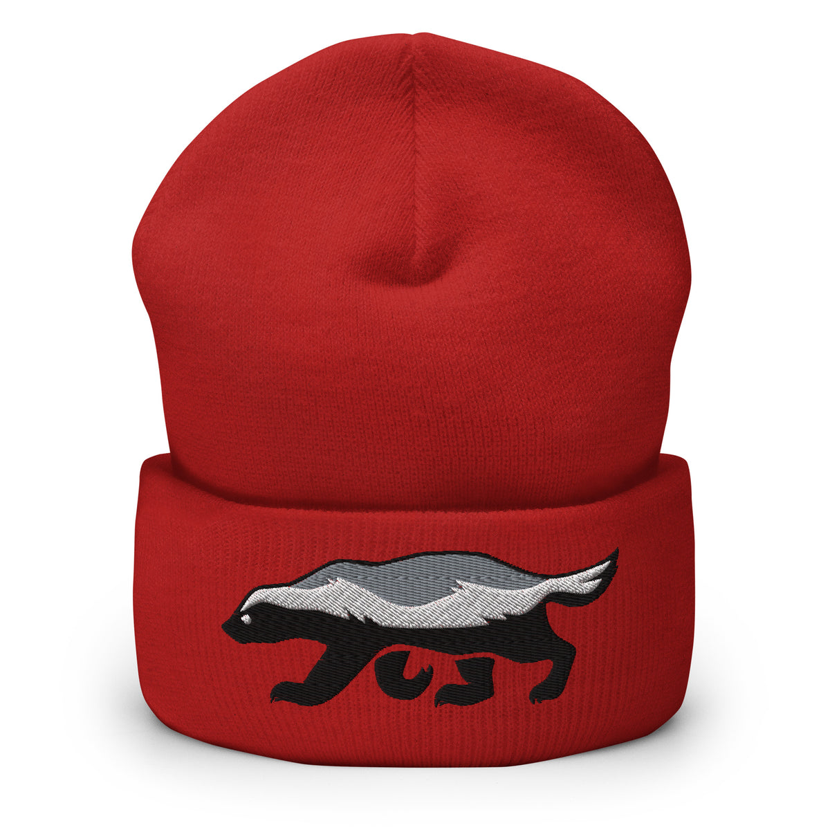Honey Badger Cuffed Beanie