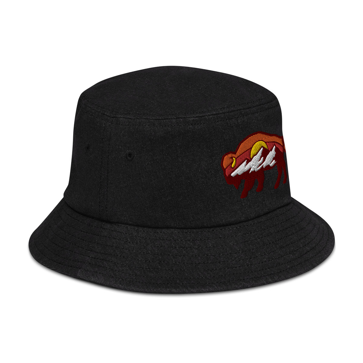 Liberty Bison Denim Bucket Hat