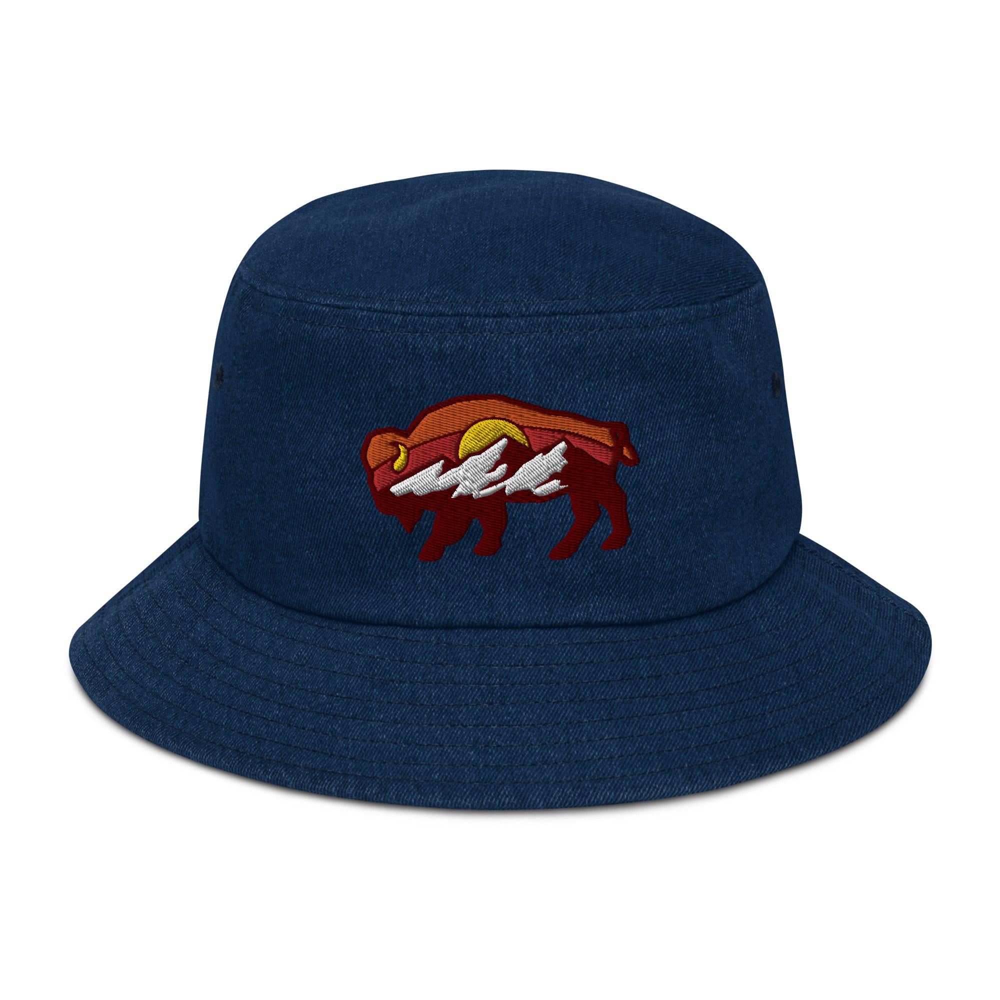 Liberty Bison Denim Bucket Hat