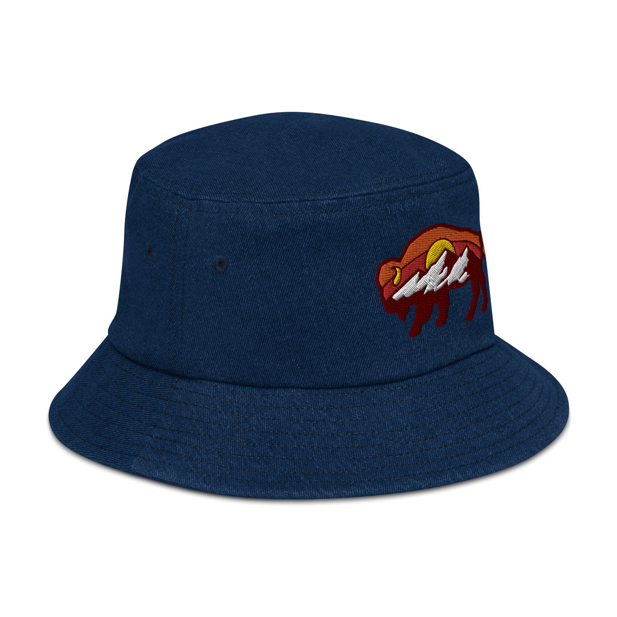 Liberty Bison Denim Bucket Hat