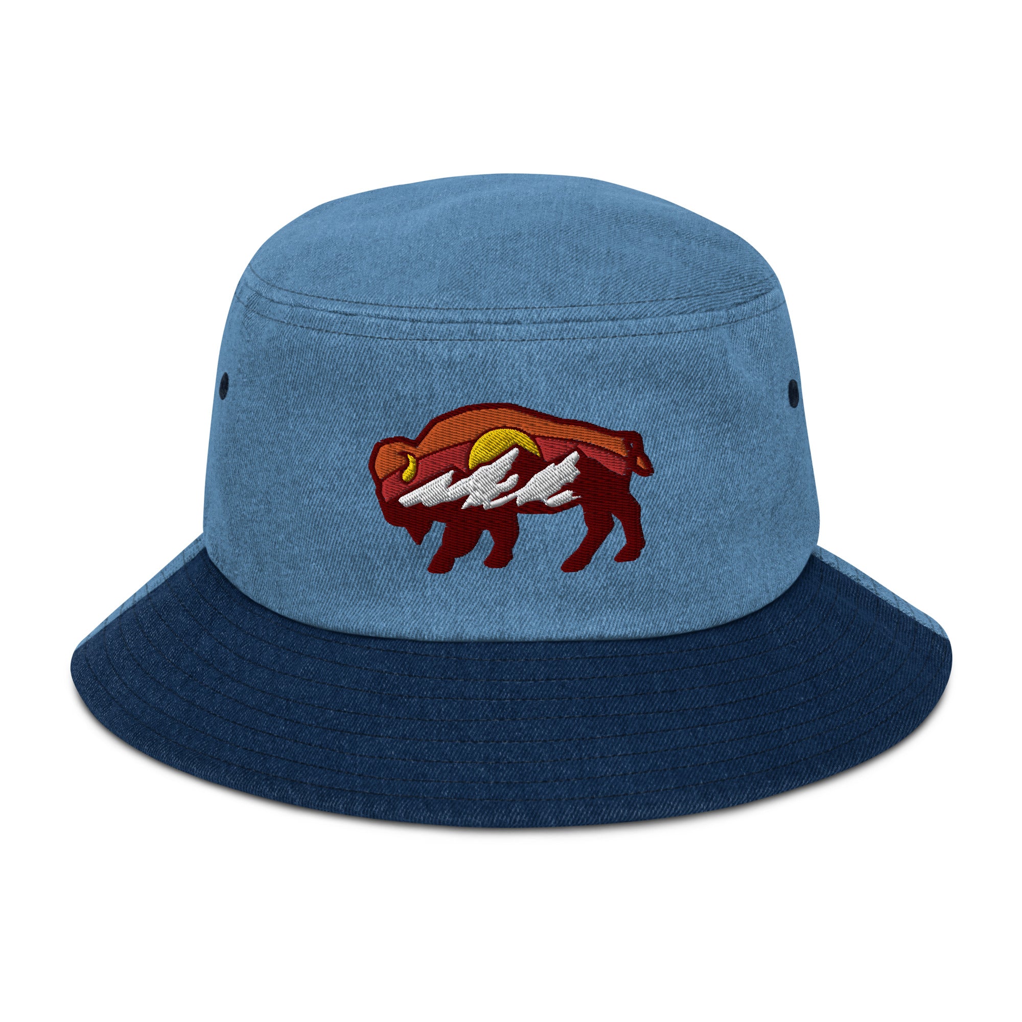 Liberty Bison Denim Bucket Hat