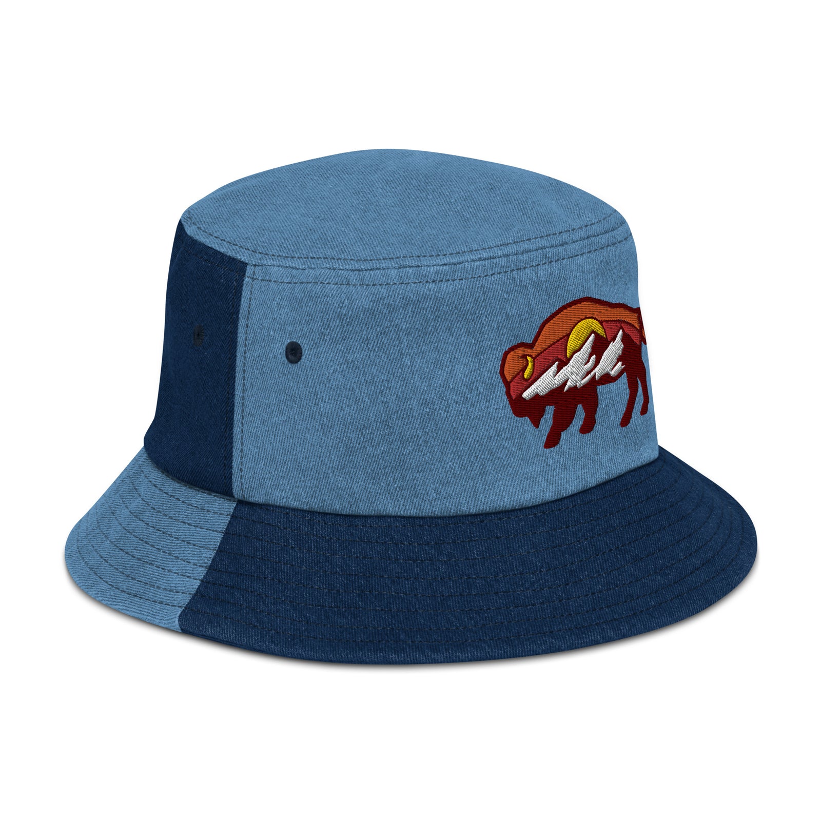 Liberty Bison Denim Bucket Hat