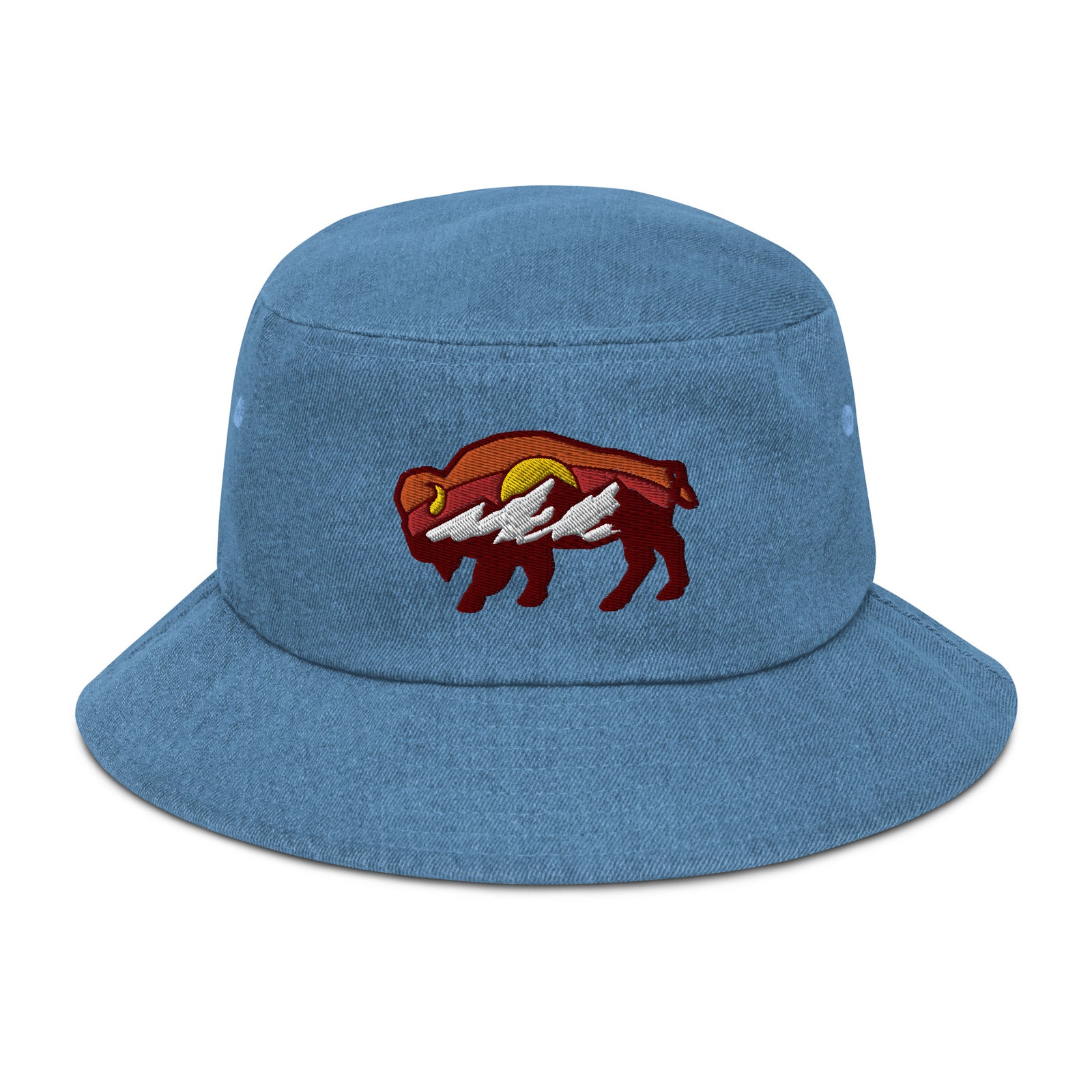 Liberty Bison Denim Bucket Hat